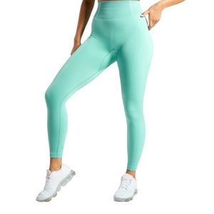 Gymshark Ultra Seamless Leggings - Green EXTRA SMALL